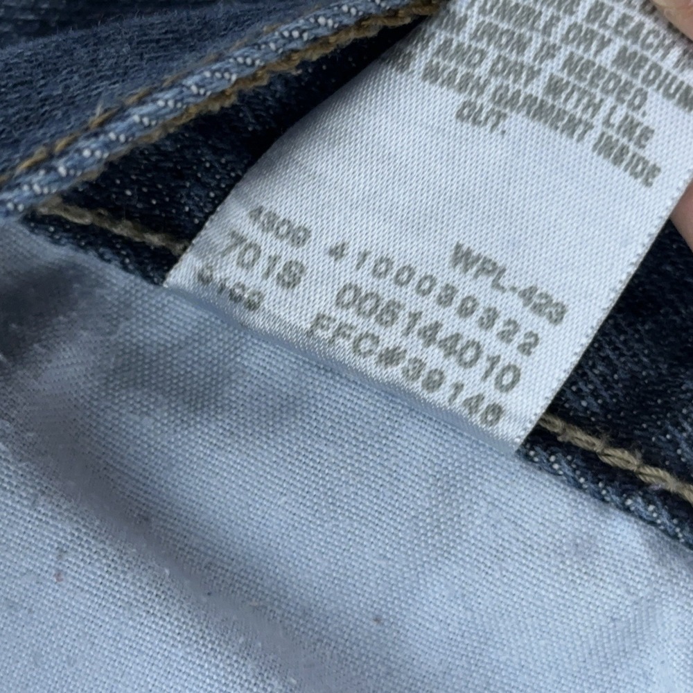 Levi's 514 Jeans Mens 33x30 FITS 32x29 Slim Straight Medium Wash 100% Cotton - Picture 5 of 11